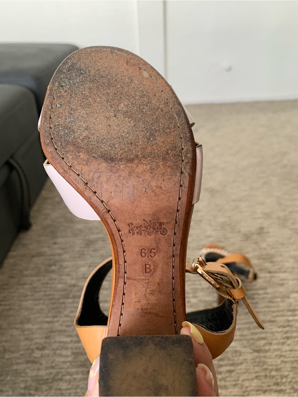Coach Block Heels - Picture 4 of 4